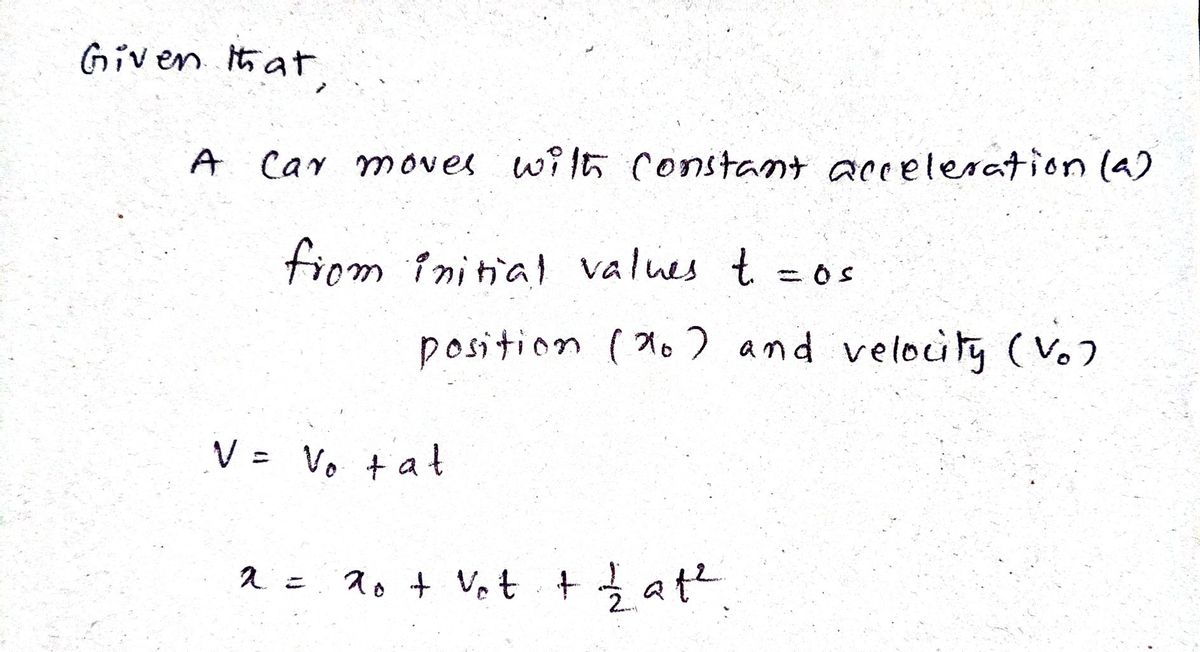 Physics homework question answer, step 1, image 1